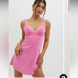 NEW Selfie Leslie Day Dreamer Pink Mini Dress